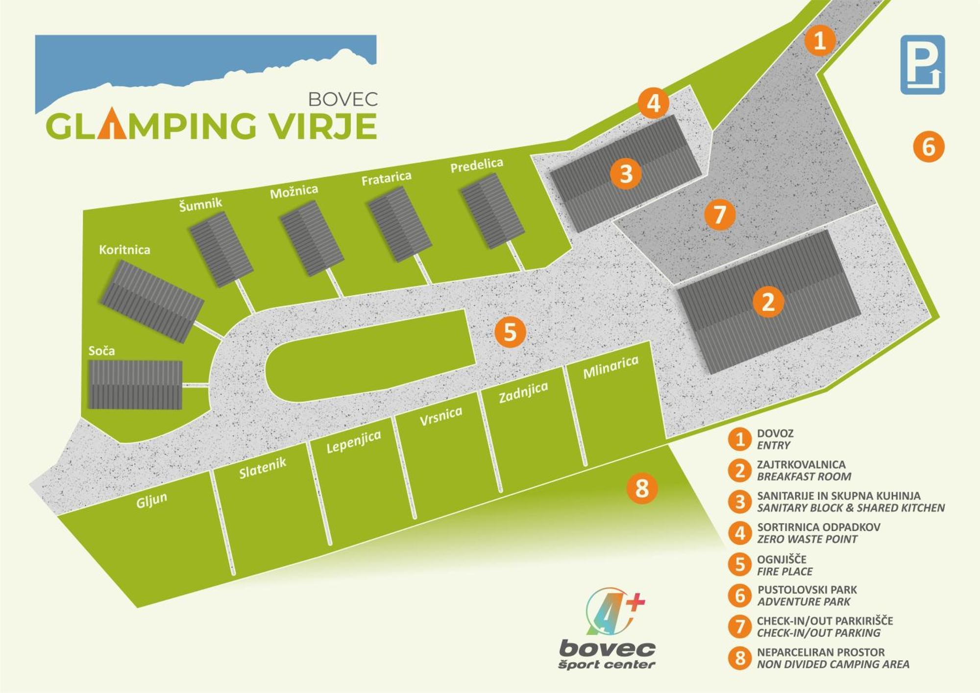 Glamping Virje Hotel Bovec Exterior foto